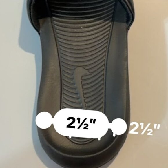 SIZE 8/9 Women's Black Nike Victori One Slide Sandals - NEW withoout box - Picture 11 of 13
